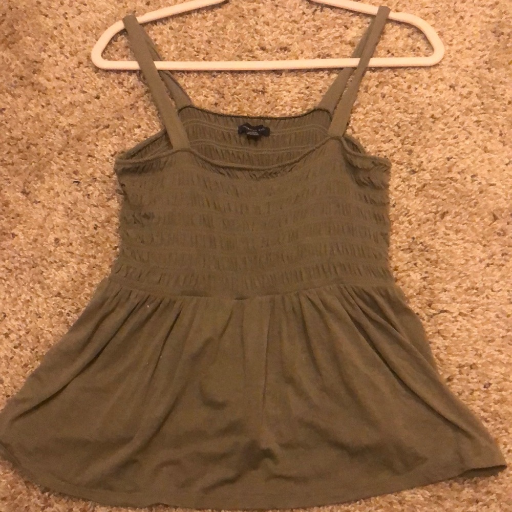 Dark green American Eagle top